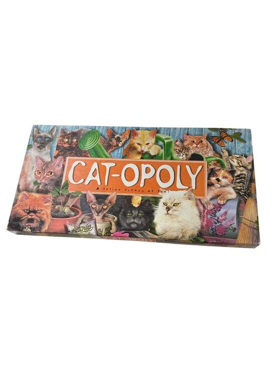 Late for the Sky Other - Cat-Opoly Board Game By Late For The Sky Like New Cat-Themed Monopoly Complete